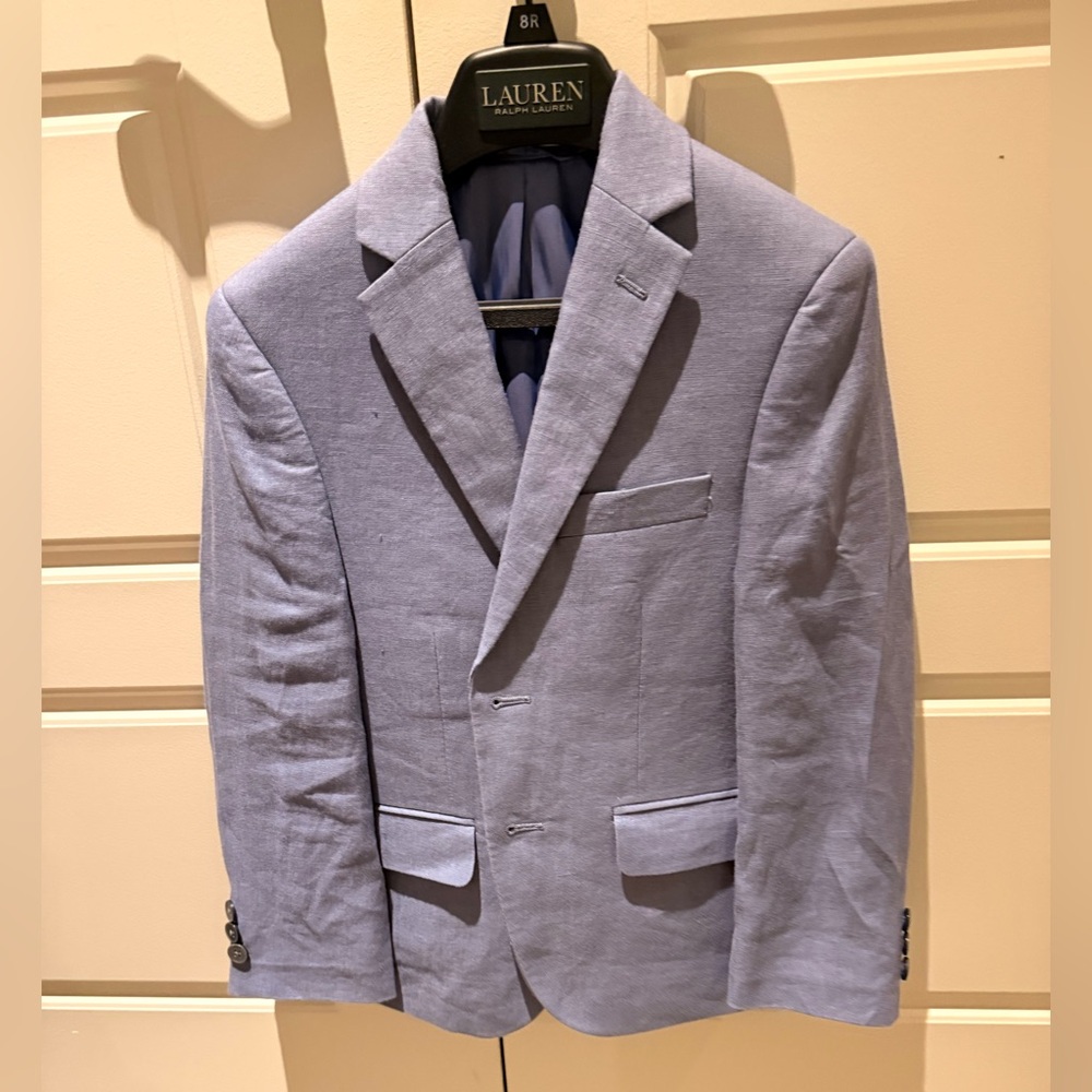 Lauren Ralph Lauren kid’s Soft Gray Blazer
